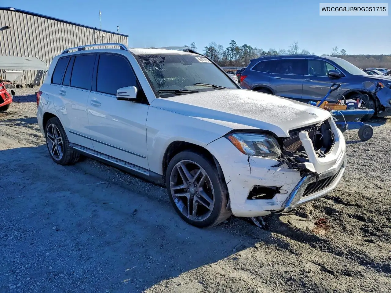 WDCGG8JB9DG051755 2013 Mercedes-Benz Glk 350 4Matic