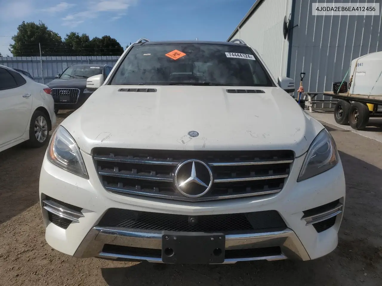 4JGDA2EB6EA412456 2014 Mercedes-Benz Ml 350 Bluetec