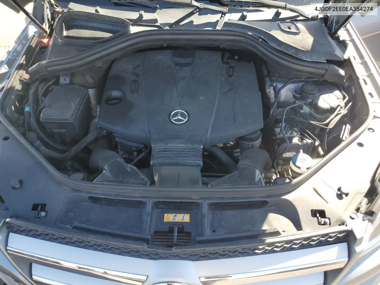 4JGDF2EE0EA354274 2014 Mercedes-Benz Gl 350 Bluetec