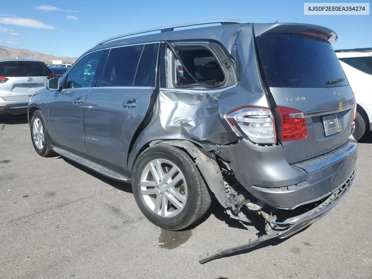 4JGDF2EE0EA354274 2014 Mercedes-Benz Gl 350 Bluetec