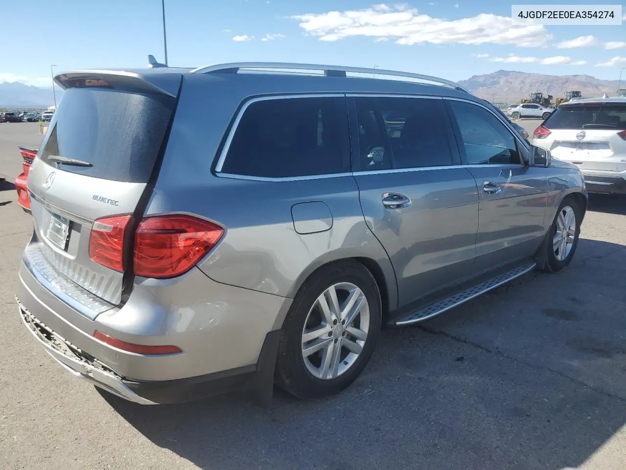 4JGDF2EE0EA354274 2014 Mercedes-Benz Gl 350 Bluetec
