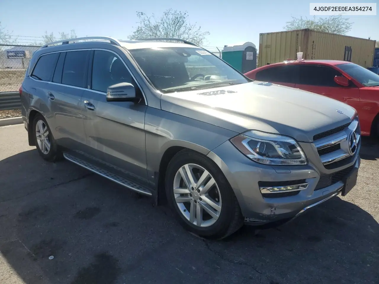 4JGDF2EE0EA354274 2014 Mercedes-Benz Gl 350 Bluetec