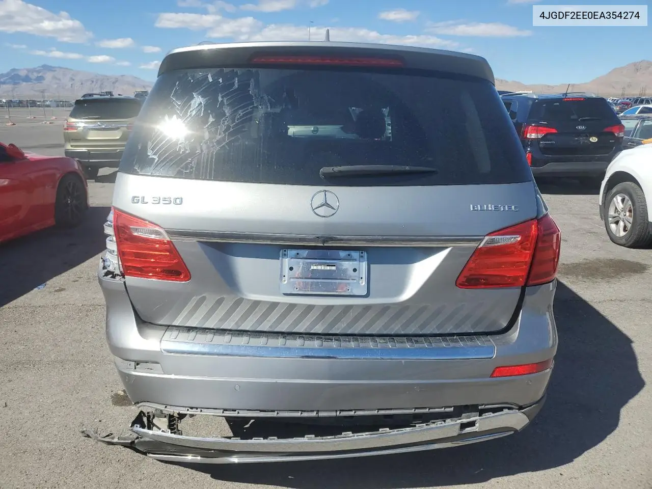 4JGDF2EE0EA354274 2014 Mercedes-Benz Gl 350 Bluetec