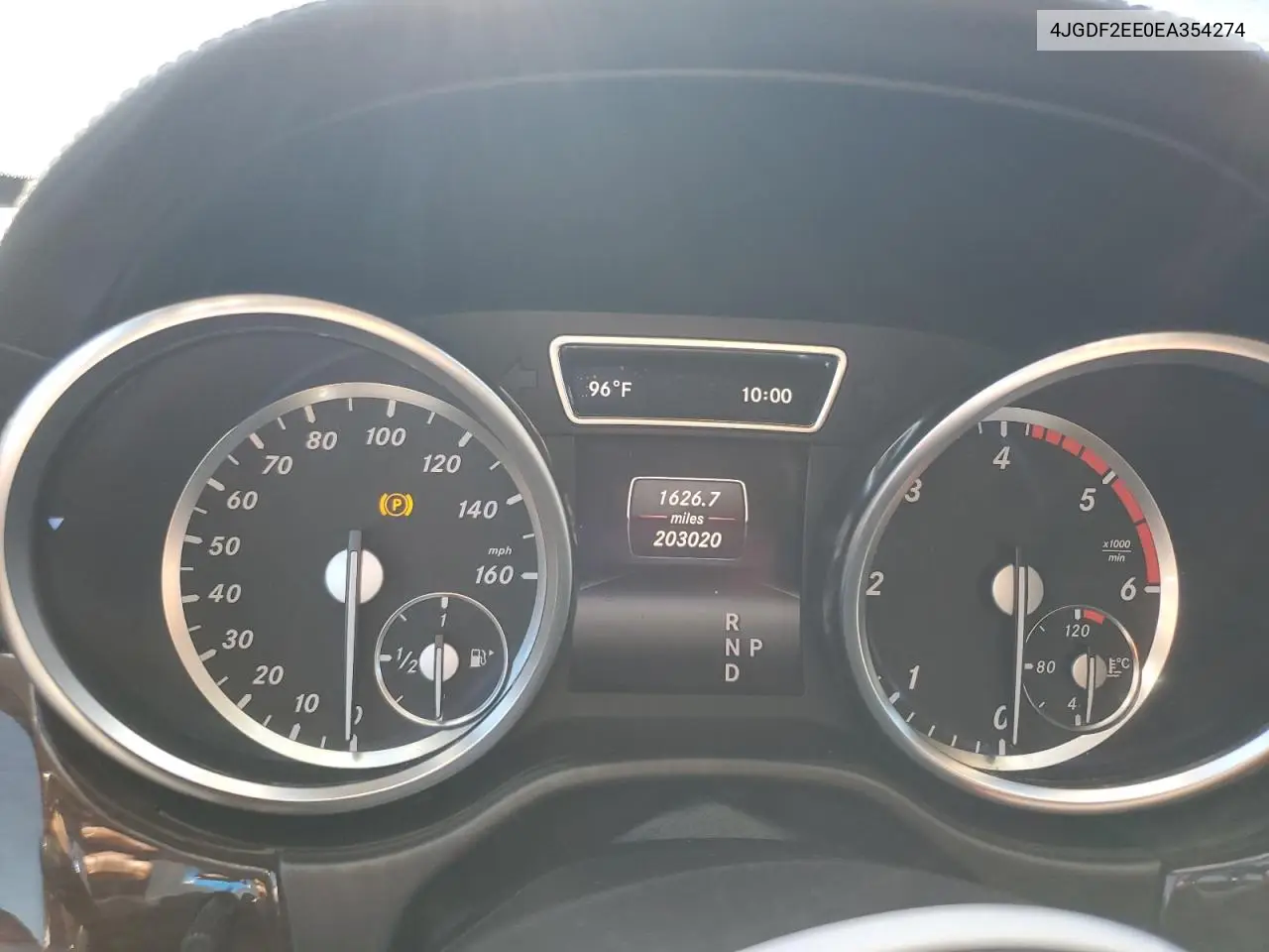 4JGDF2EE0EA354274 2014 Mercedes-Benz Gl 350 Bluetec