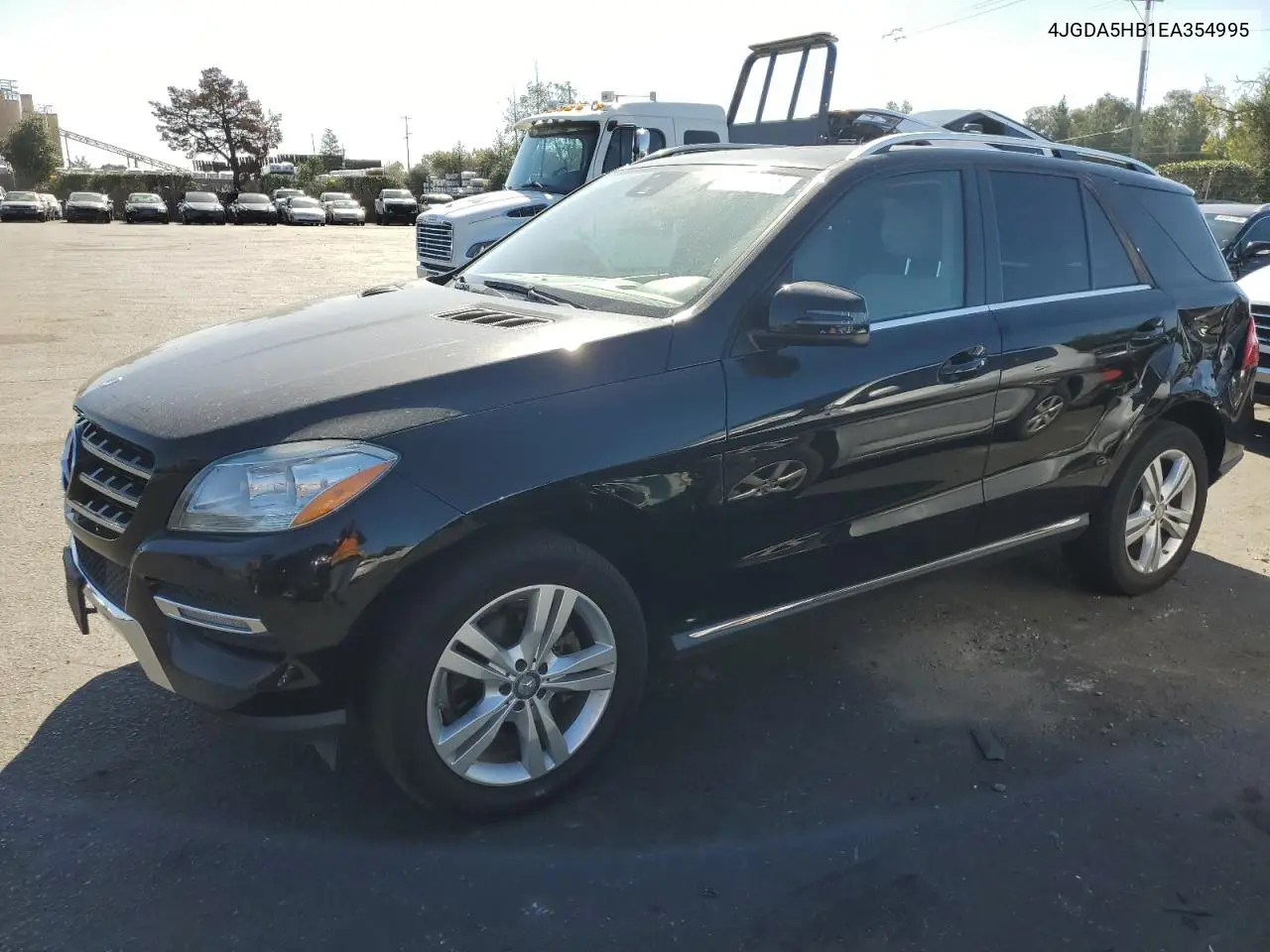4JGDA5HB1EA354995 2014 Mercedes-Benz Ml 350 4Matic
