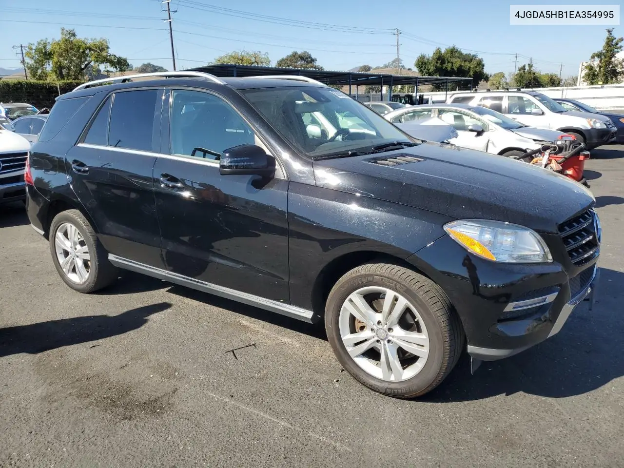 4JGDA5HB1EA354995 2014 Mercedes-Benz Ml 350 4Matic