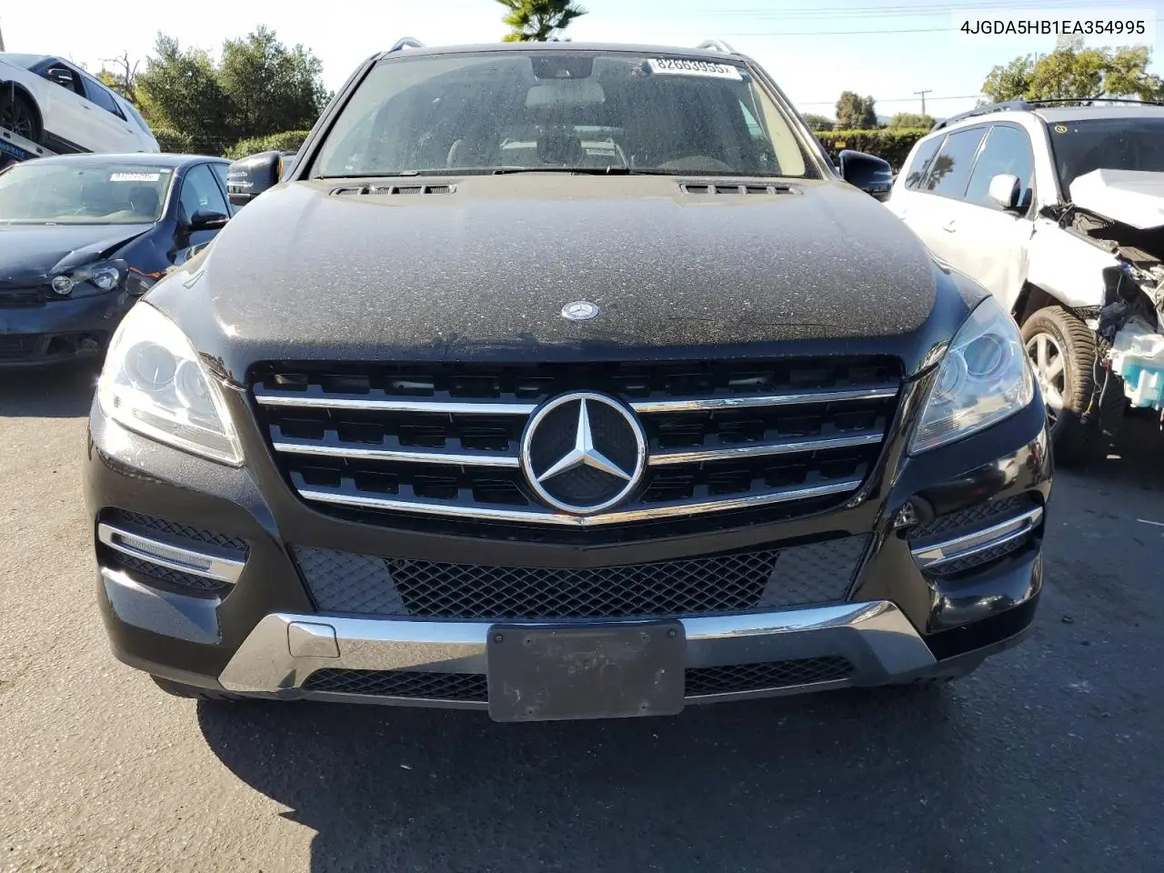 4JGDA5HB1EA354995 2014 Mercedes-Benz Ml 350 4Matic