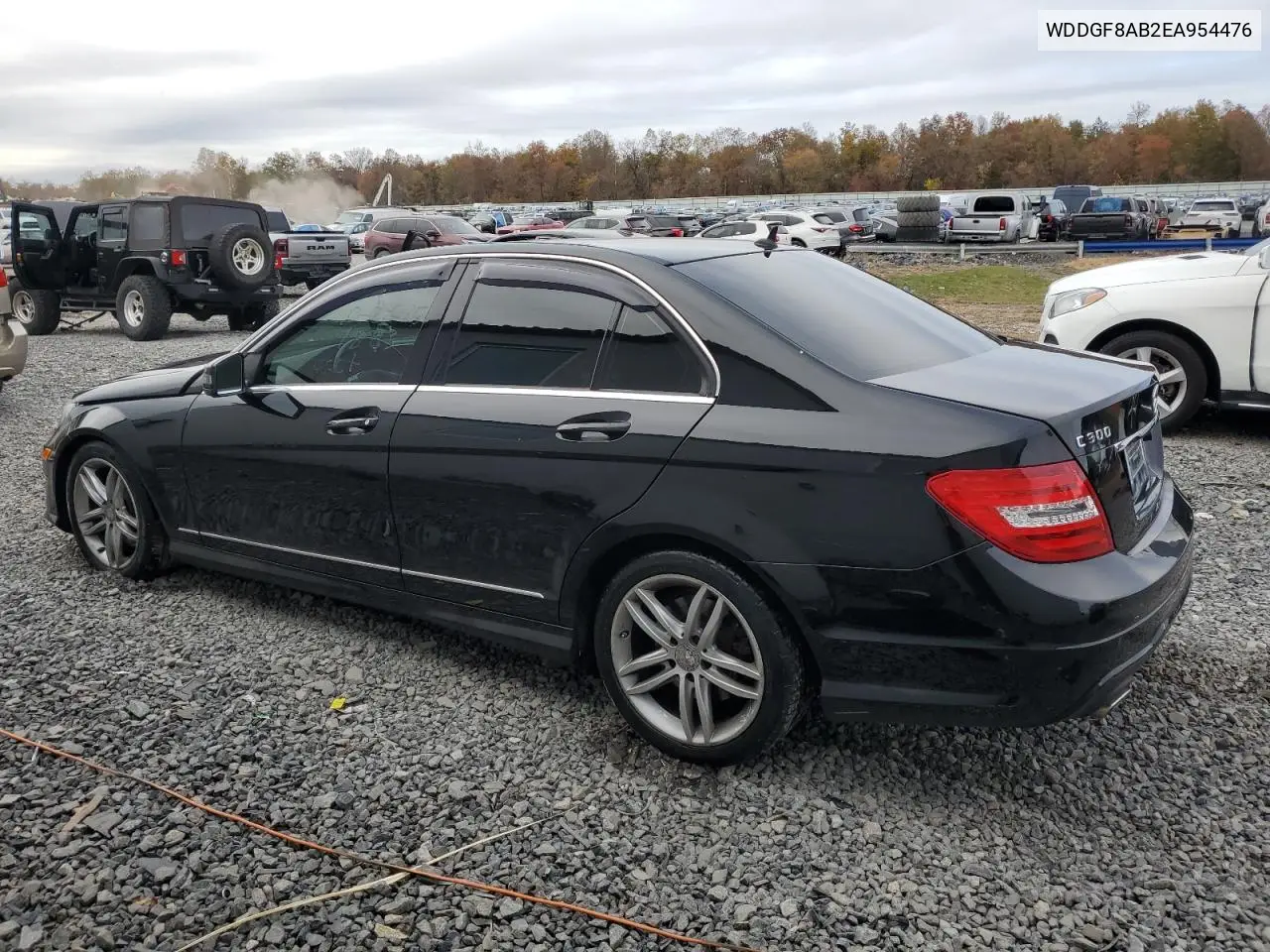 WDDGF8AB2EA954476 2014 Mercedes-Benz C 300 4Matic