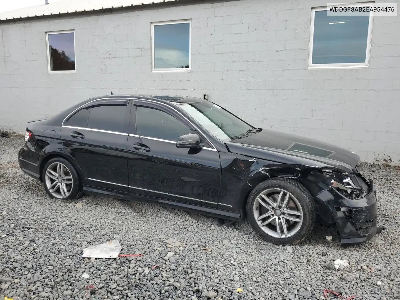 WDDGF8AB2EA954476 2014 Mercedes-Benz C 300 4Matic