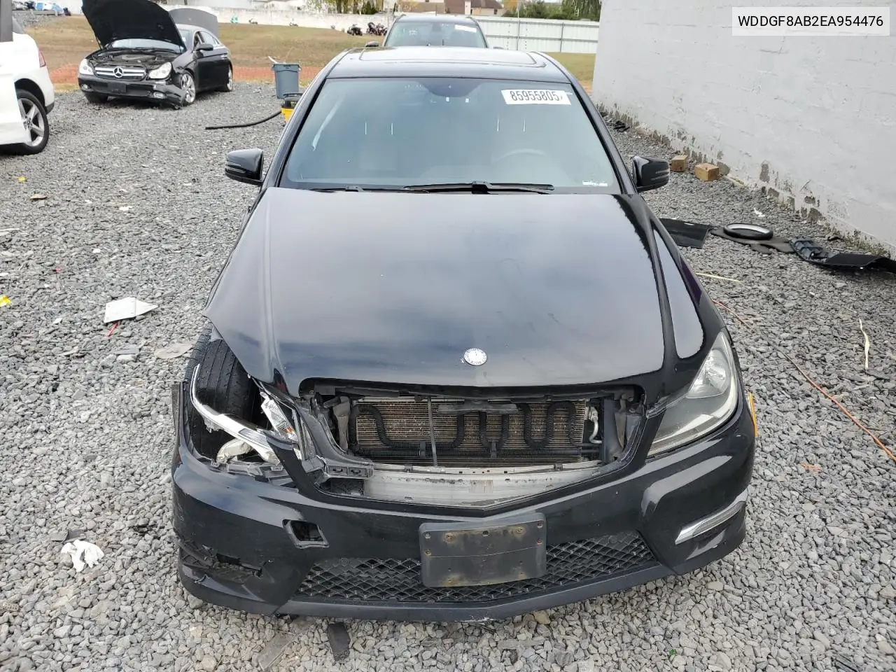WDDGF8AB2EA954476 2014 Mercedes-Benz C 300 4Matic