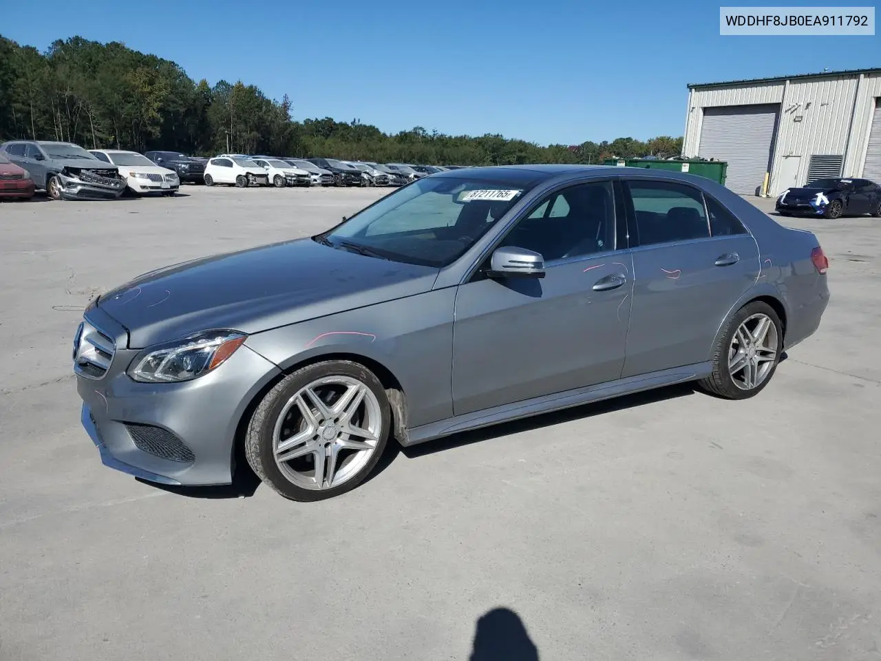 WDDHF8JB0EA911792 2014 Mercedes-Benz E 350 4Matic