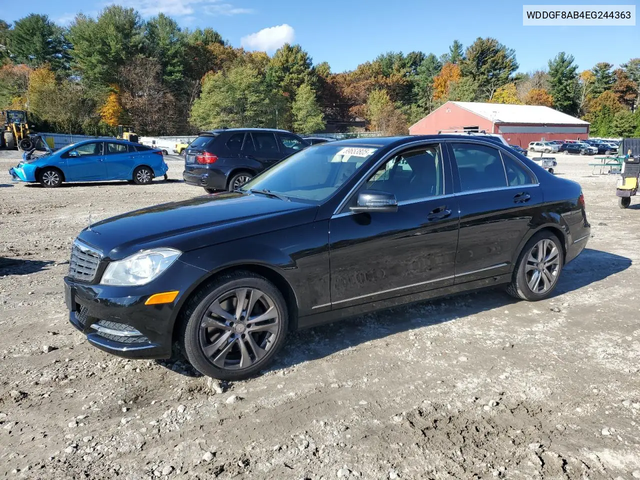 WDDGF8AB4EG244363 2014 Mercedes-Benz C 300 4Matic
