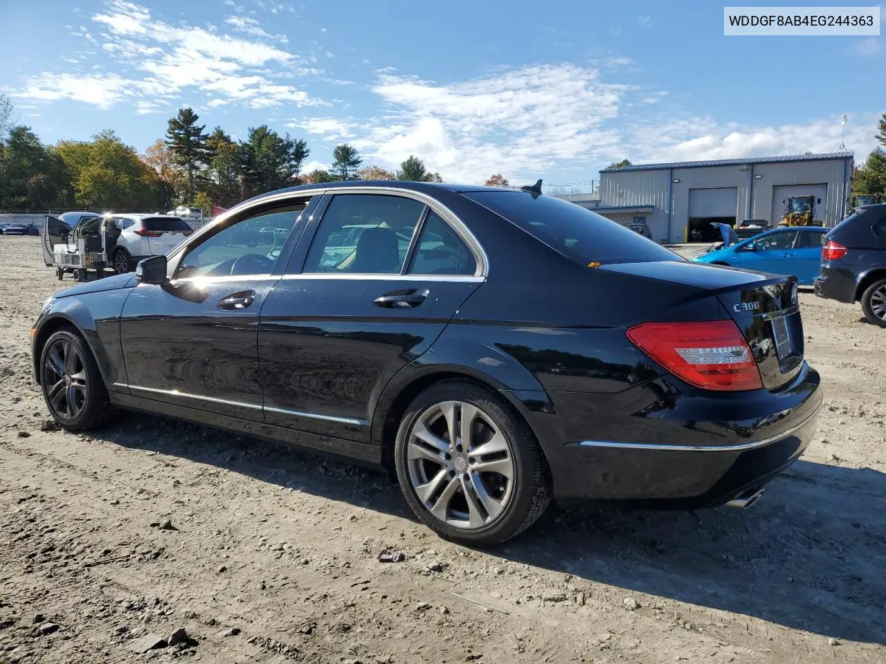 WDDGF8AB4EG244363 2014 Mercedes-Benz C 300 4Matic