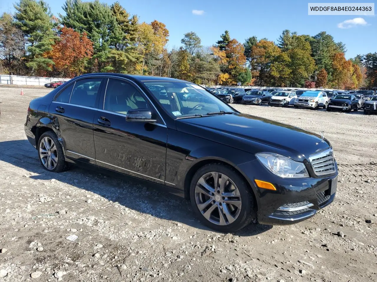 WDDGF8AB4EG244363 2014 Mercedes-Benz C 300 4Matic