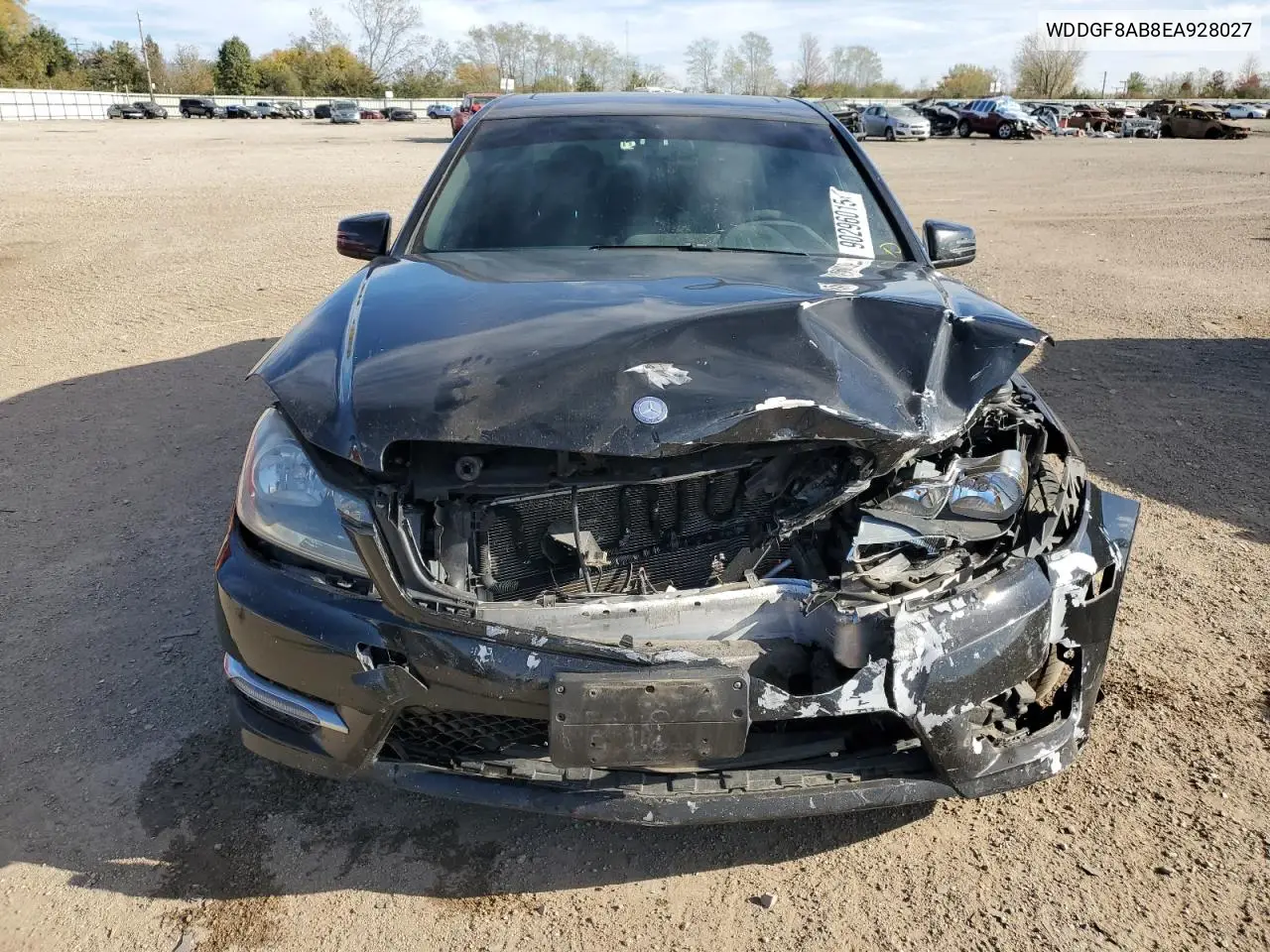 WDDGF8AB8EA928027 2014 Mercedes-Benz C 300 4Matic