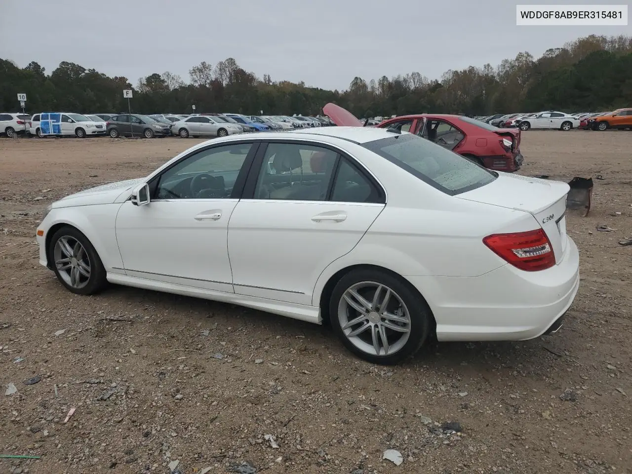 WDDGF8AB9ER315481 2014 Mercedes-Benz C 300 4Matic