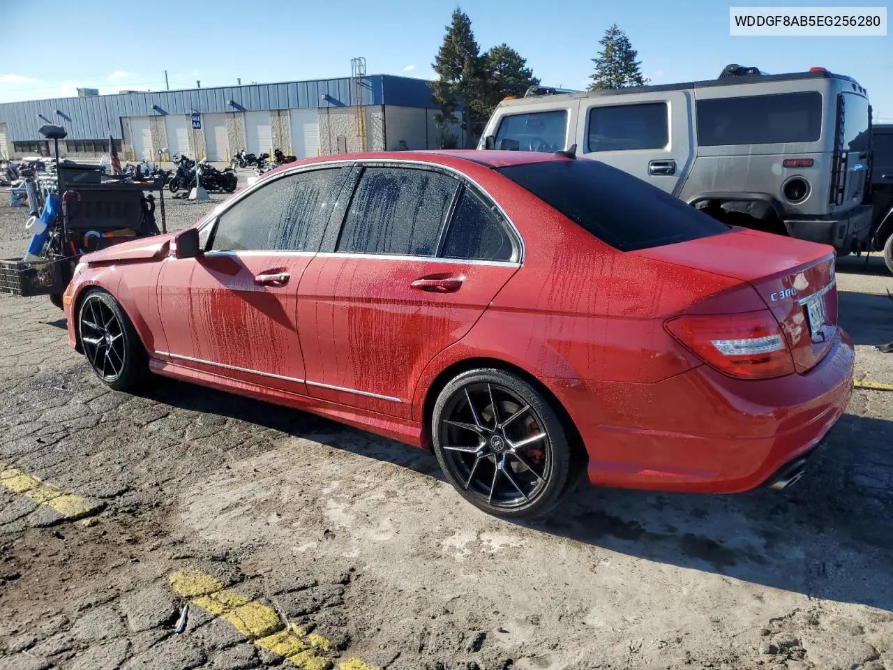 WDDGF8AB5EG256280 2014 Mercedes-Benz C 300 4Matic
