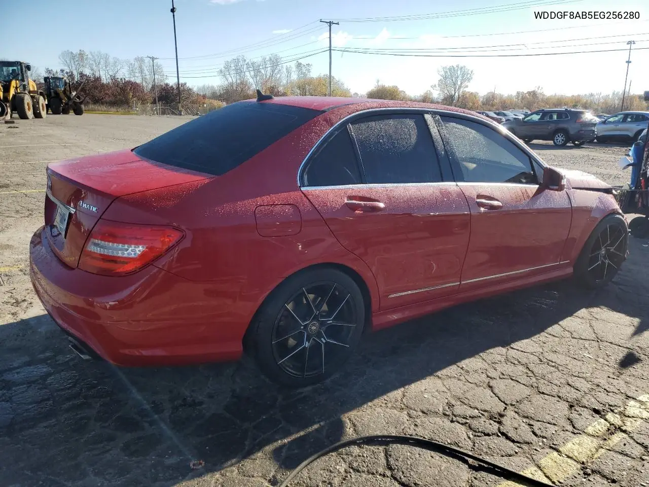 WDDGF8AB5EG256280 2014 Mercedes-Benz C 300 4Matic