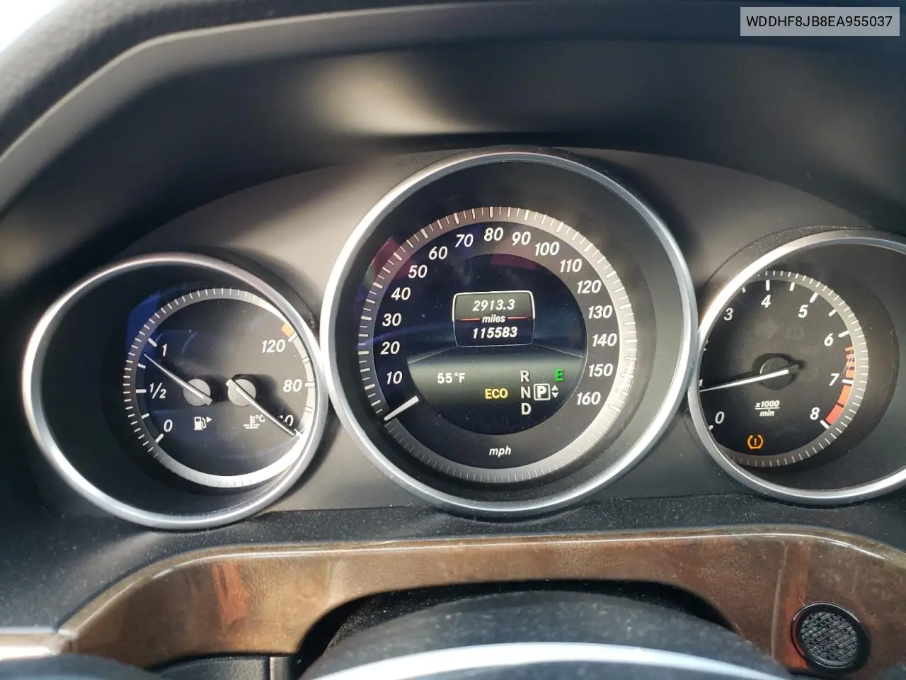 WDDHF8JB8EA955037 2014 Mercedes-Benz E 350 4Matic