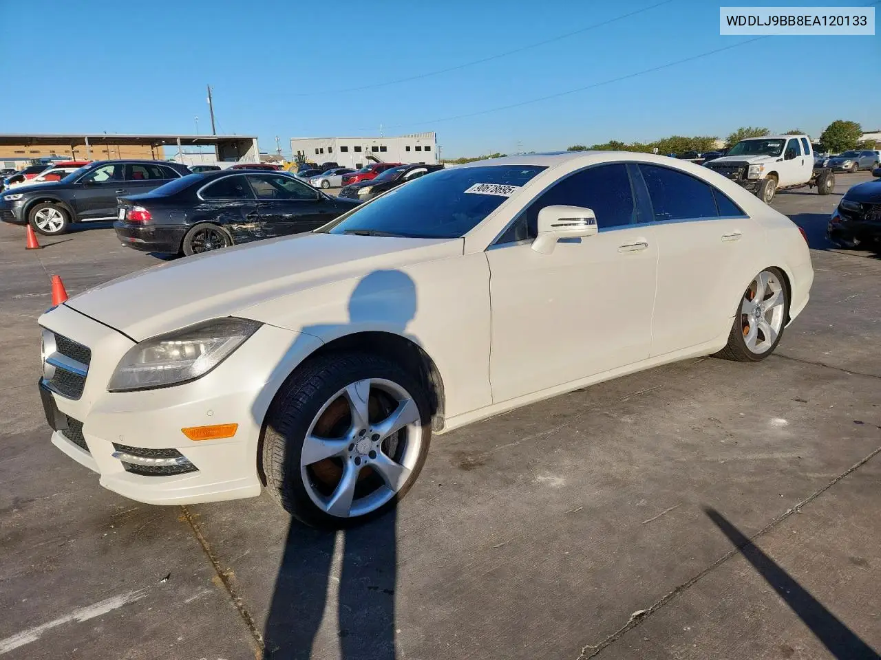 WDDLJ9BB8EA120133 2014 Mercedes-Benz Cls 550 4Matic