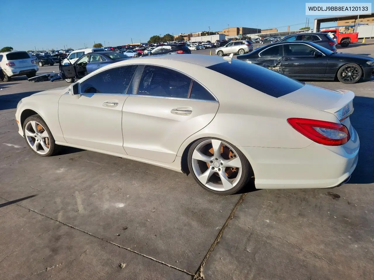 WDDLJ9BB8EA120133 2014 Mercedes-Benz Cls 550 4Matic
