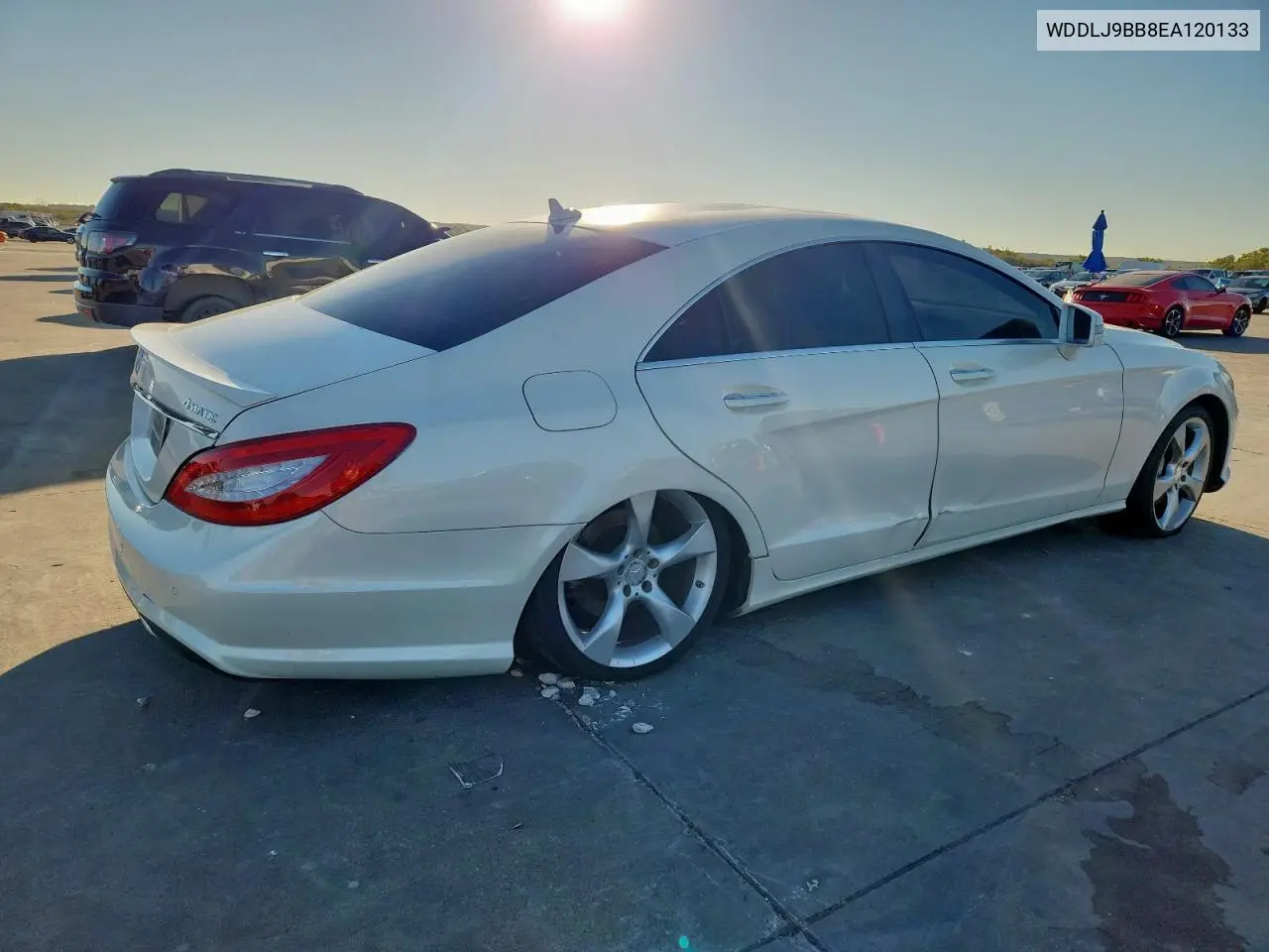 WDDLJ9BB8EA120133 2014 Mercedes-Benz Cls 550 4Matic