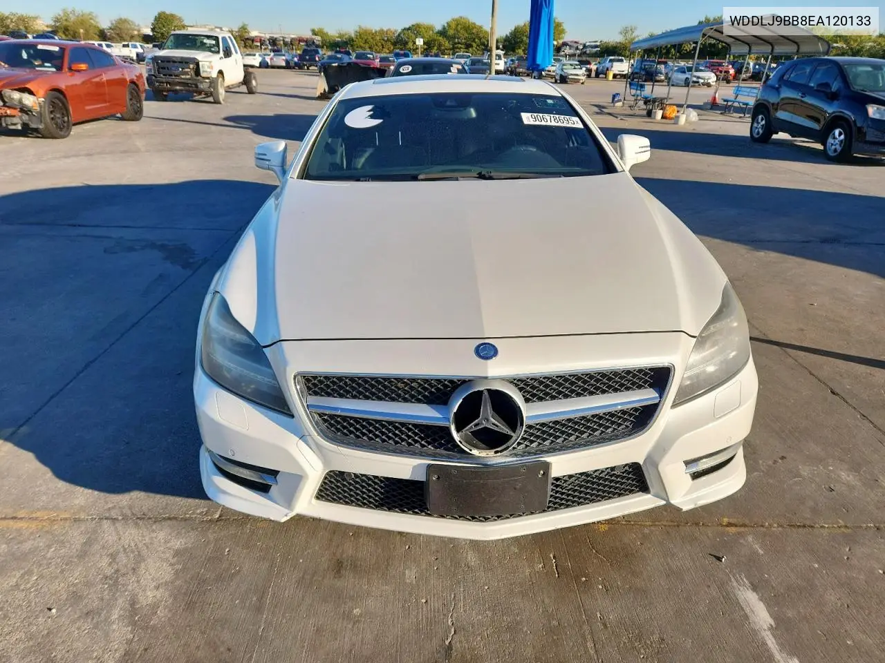 WDDLJ9BB8EA120133 2014 Mercedes-Benz Cls 550 4Matic