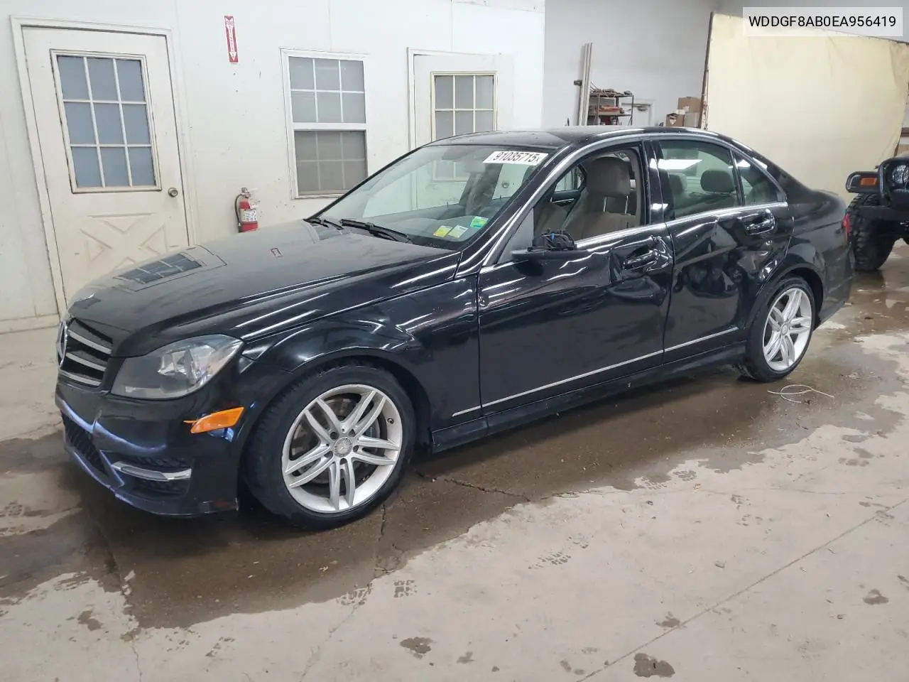 WDDGF8AB0EA956419 2014 Mercedes-Benz C 300 4Matic