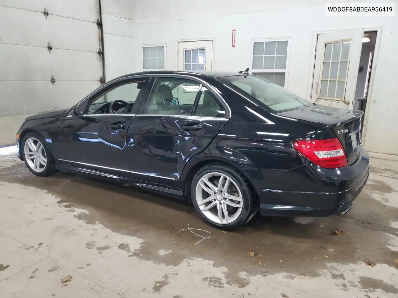 WDDGF8AB0EA956419 2014 Mercedes-Benz C 300 4Matic