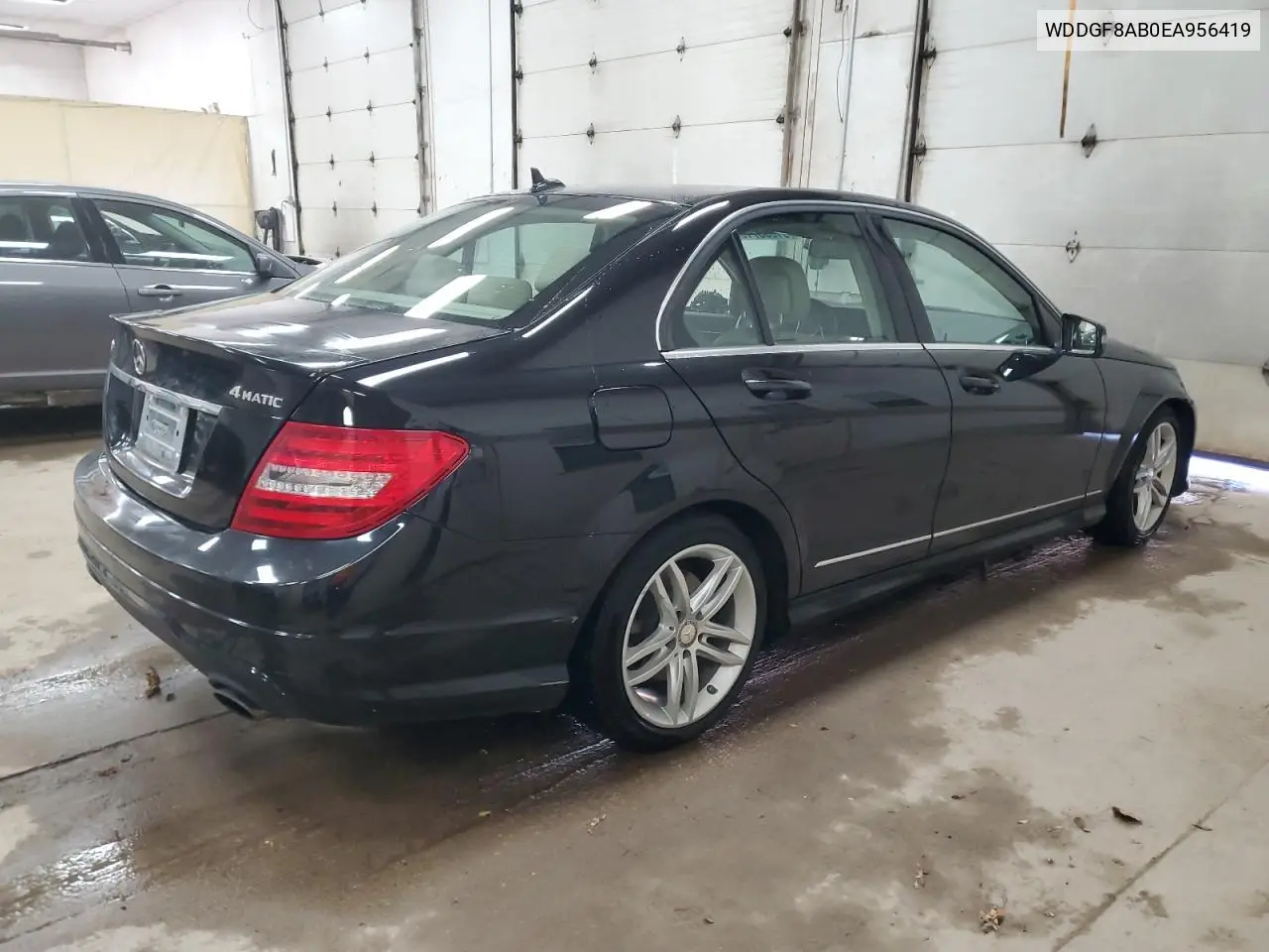 WDDGF8AB0EA956419 2014 Mercedes-Benz C 300 4Matic
