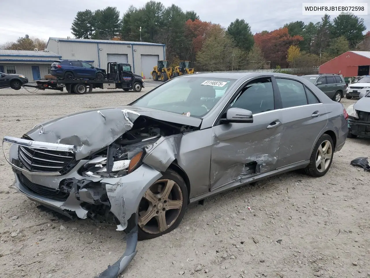 WDDHF8JB1EB072598 2014 Mercedes-Benz E 350 4Matic