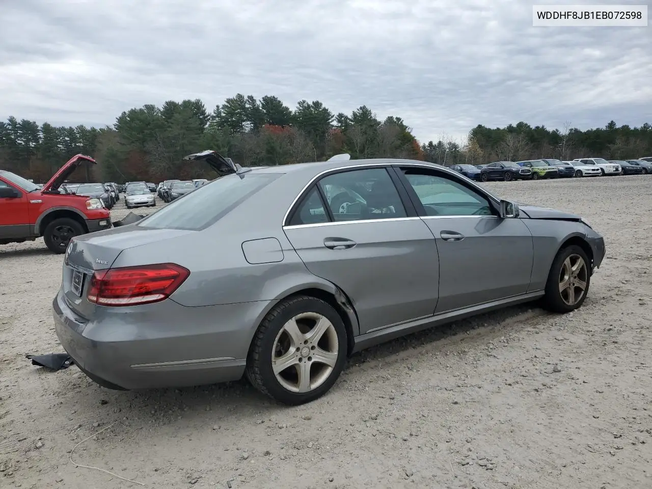 WDDHF8JB1EB072598 2014 Mercedes-Benz E 350 4Matic