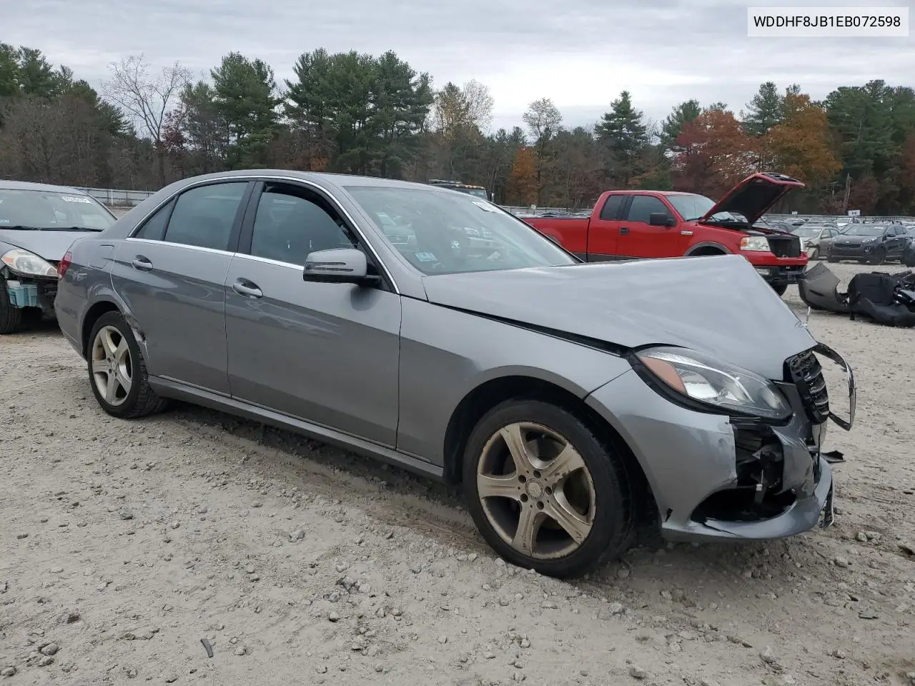 WDDHF8JB1EB072598 2014 Mercedes-Benz E 350 4Matic