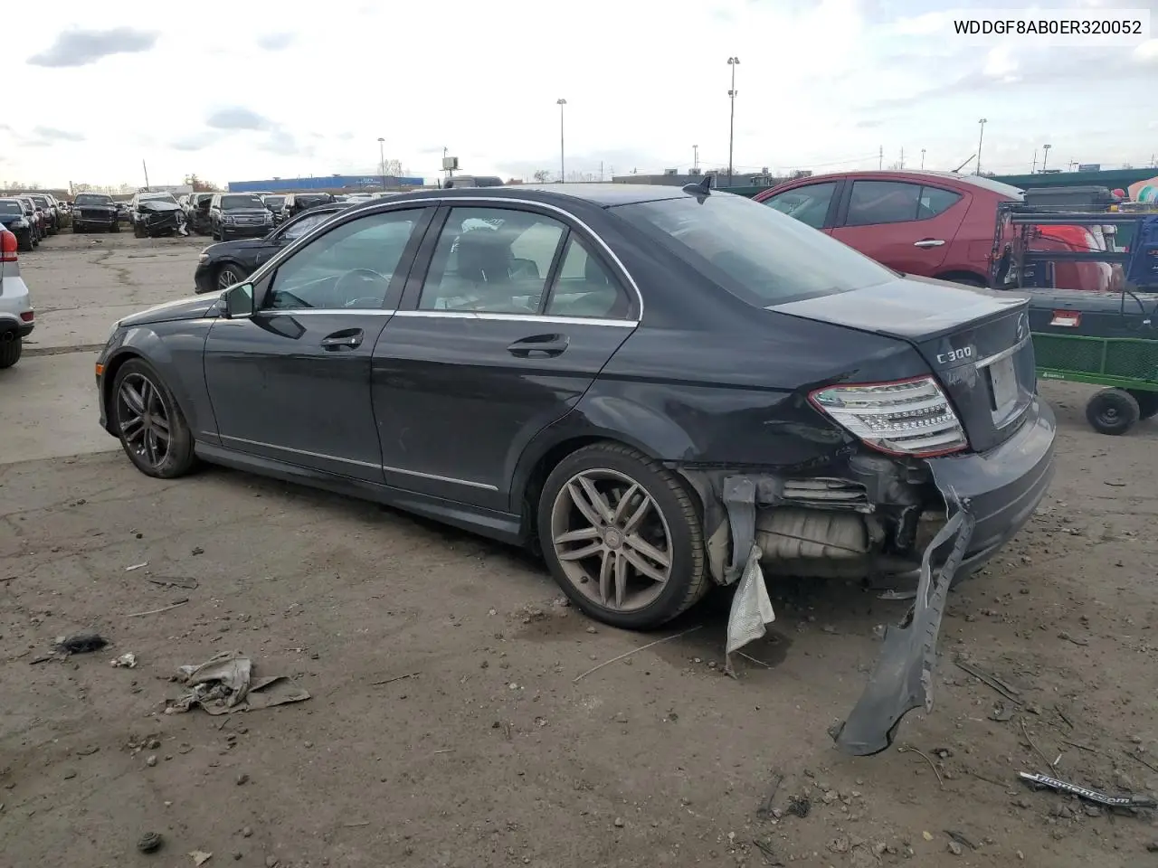 WDDGF8AB0ER320052 2014 Mercedes-Benz C 300 4Matic