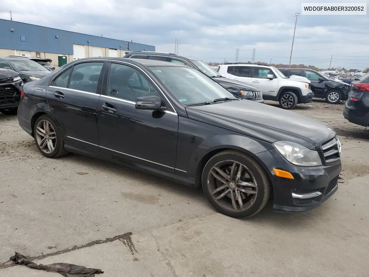 WDDGF8AB0ER320052 2014 Mercedes-Benz C 300 4Matic