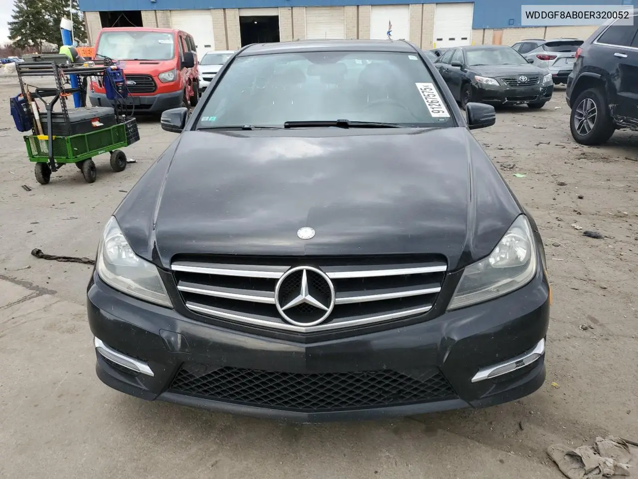 WDDGF8AB0ER320052 2014 Mercedes-Benz C 300 4Matic