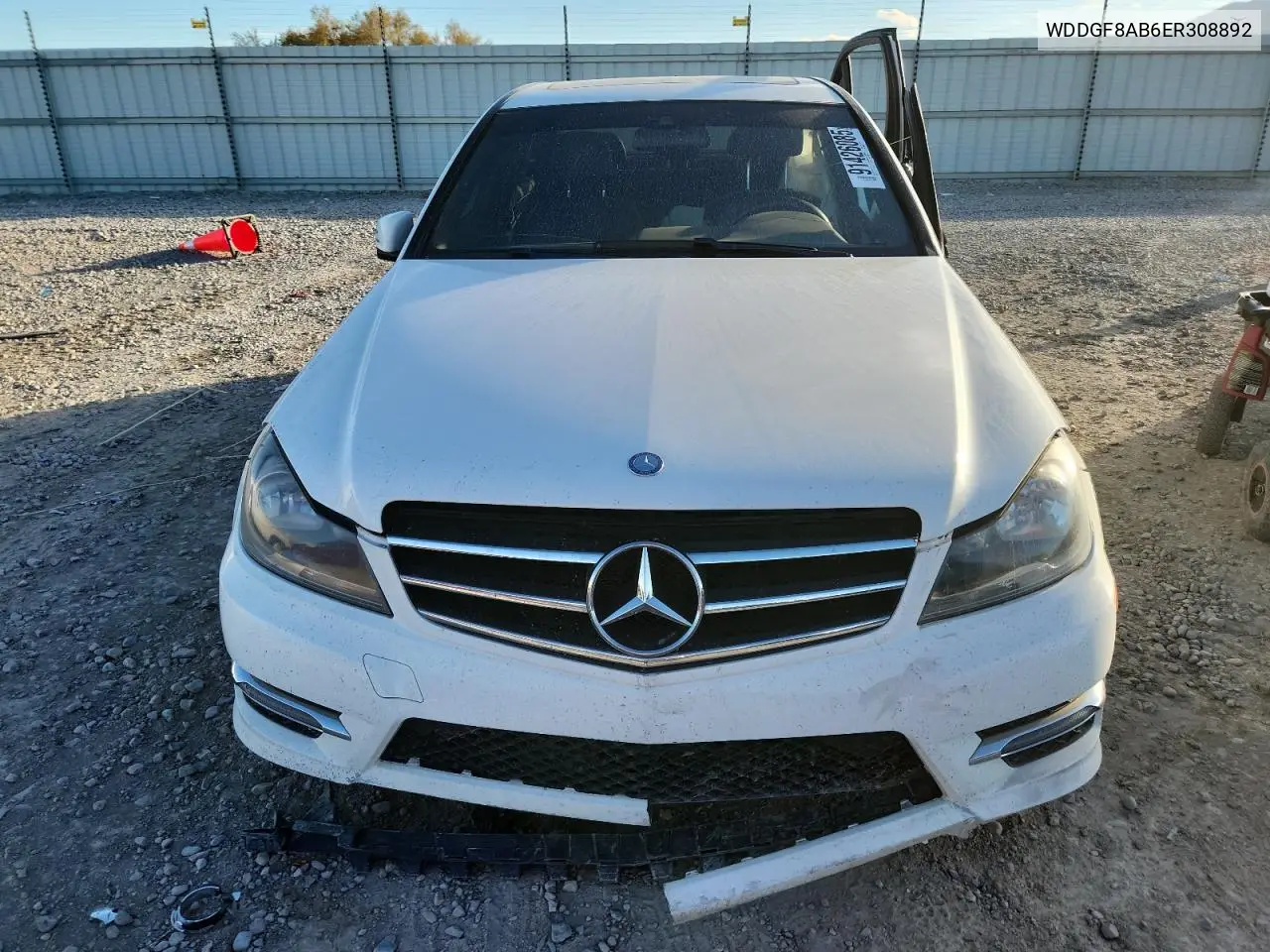WDDGF8AB6ER308892 2014 Mercedes-Benz C 300 4Matic