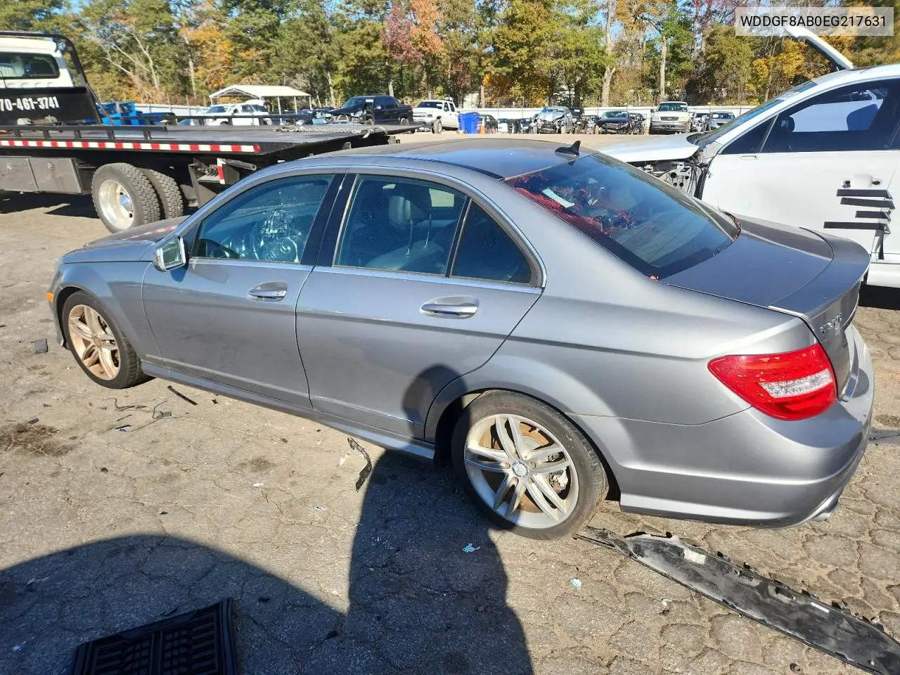 WDDGF8AB0EG217631 2014 Mercedes-Benz C 300 4Matic