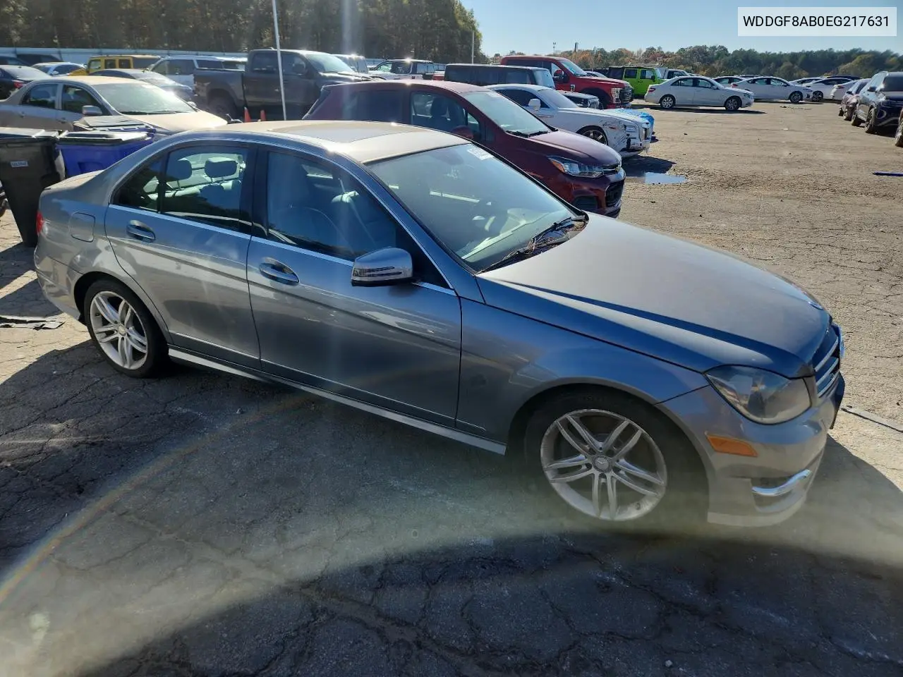 WDDGF8AB0EG217631 2014 Mercedes-Benz C 300 4Matic