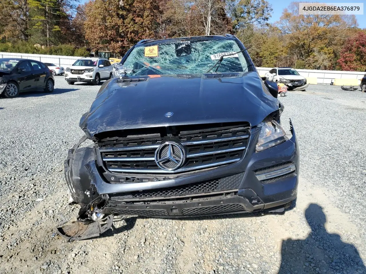 4JGDA2EB6EA376879 2014 Mercedes-Benz Ml 350 Bluetec