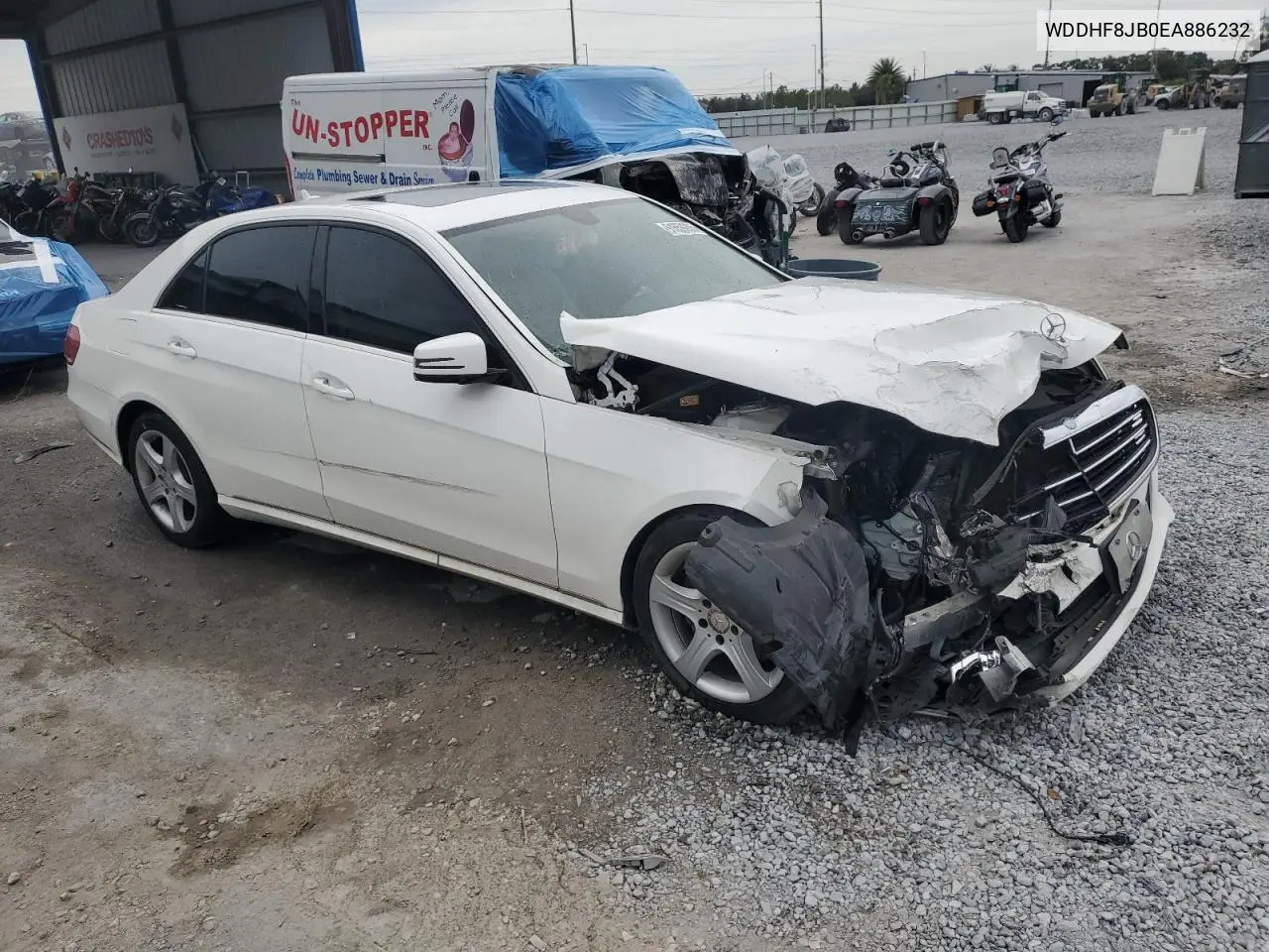 WDDHF8JB0EA886232 2014 Mercedes-Benz E 350 4Matic