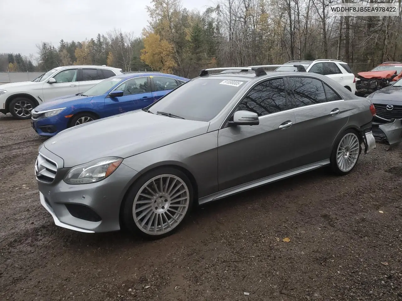 WDDHF8JB5EA978422 2014 Mercedes-Benz E 350 4Matic