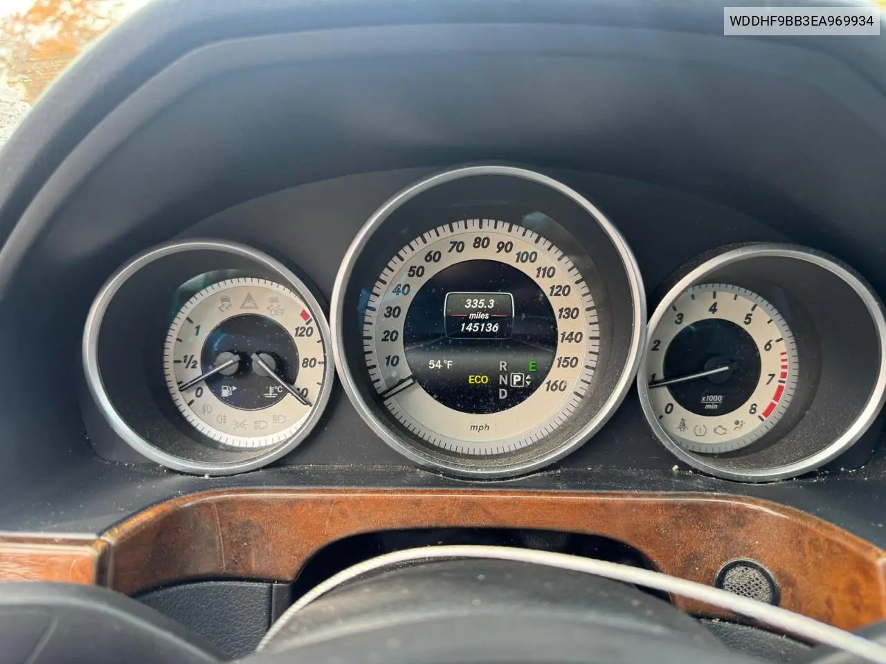 WDDHF9BB3EA969934 2014 Mercedes-Benz E 550 4Matic