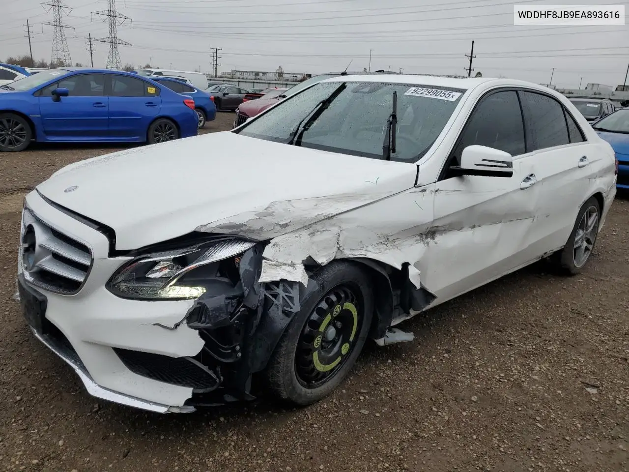 WDDHF8JB9EA893616 2014 Mercedes-Benz E 350 4Matic