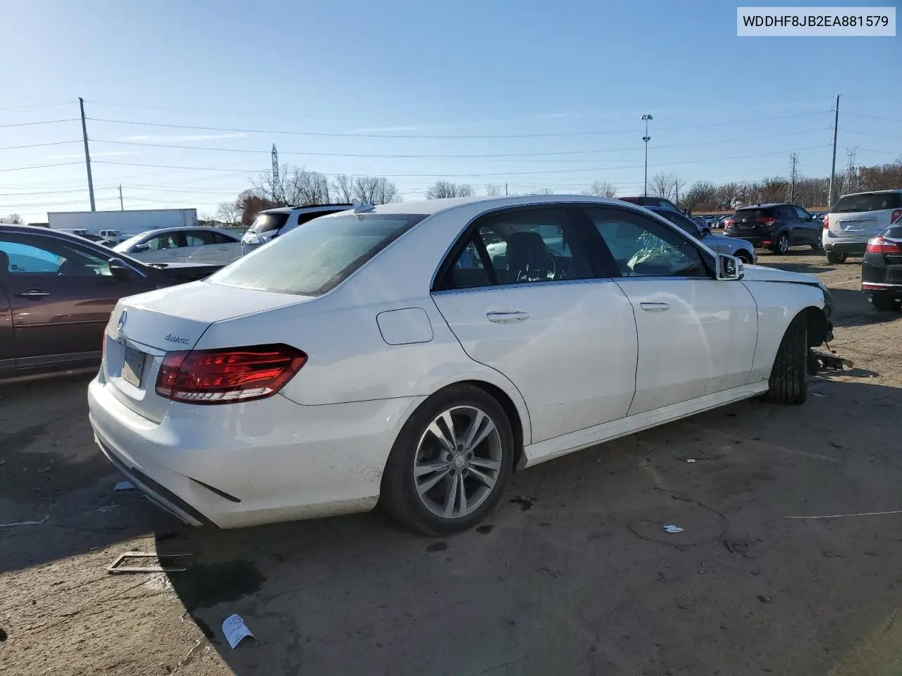 WDDHF8JB2EA881579 2014 Mercedes-Benz E 350 4Matic