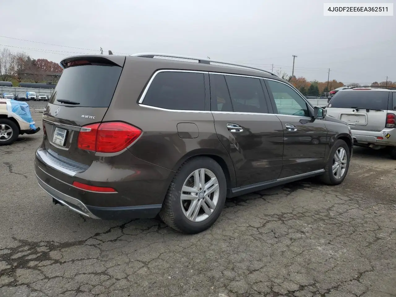 4JGDF2EE6EA362511 2014 Mercedes-Benz Gl 350 Bluetec