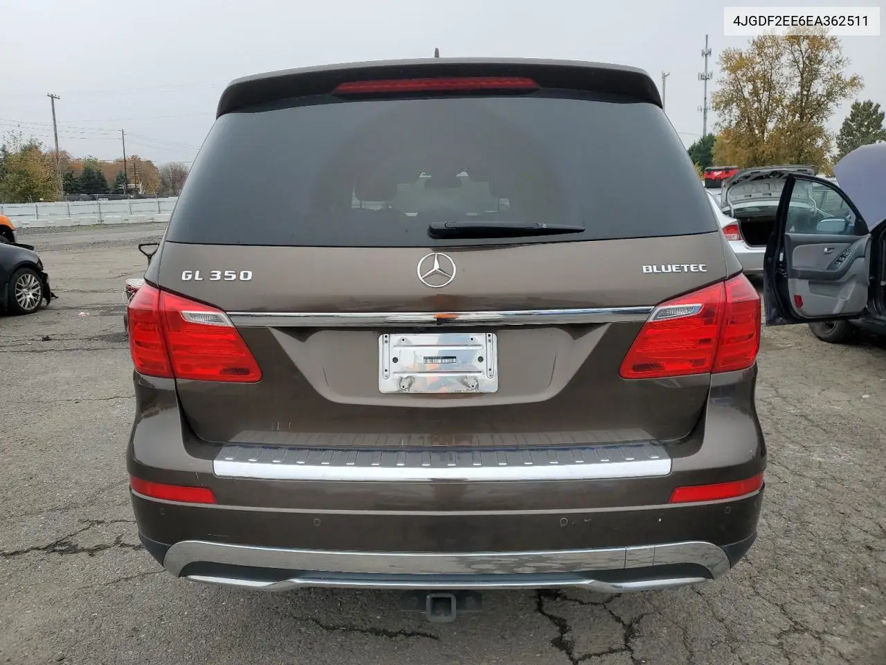 4JGDF2EE6EA362511 2014 Mercedes-Benz Gl 350 Bluetec