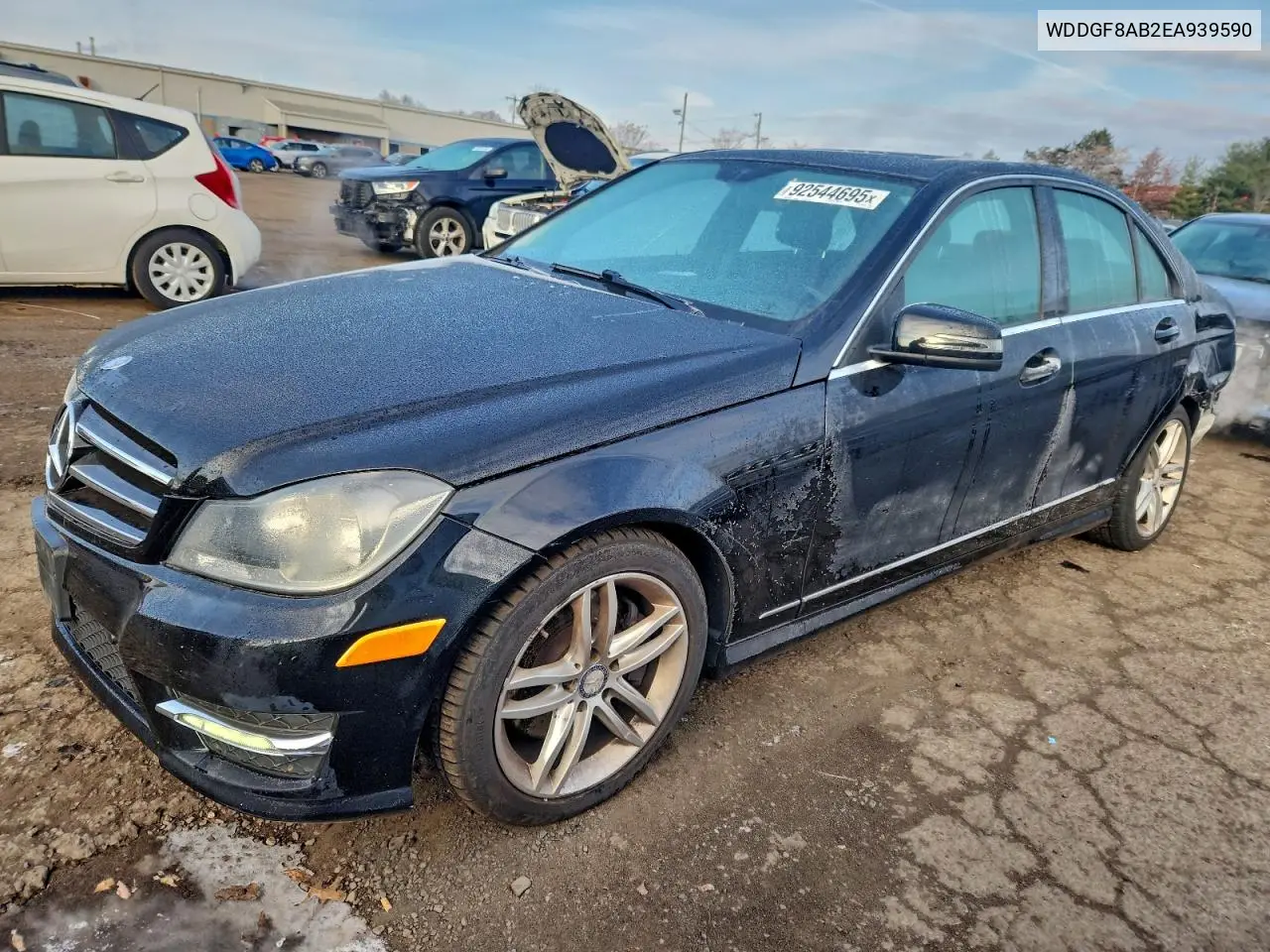 WDDGF8AB2EA939590 2014 Mercedes-Benz C 300 4Matic