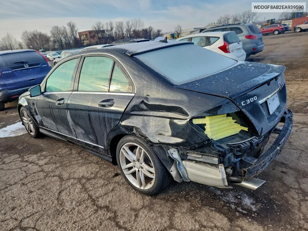 WDDGF8AB2EA939590 2014 Mercedes-Benz C 300 4Matic