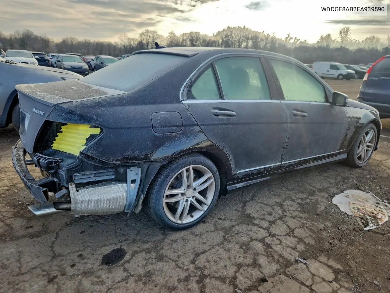 WDDGF8AB2EA939590 2014 Mercedes-Benz C 300 4Matic
